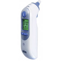 thermomètre à mercure médical avec une température de 37 degrés