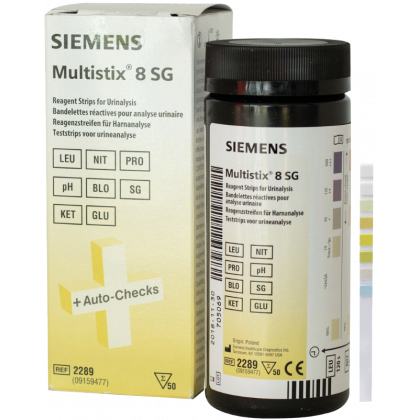 Bandelette urinaire Siemens Multistix 8SG, boite de 100