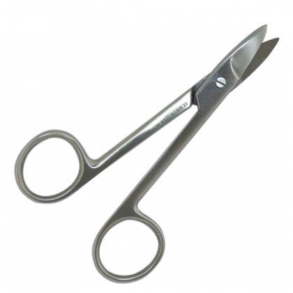 Ciseaux coupe-ongles forts en inox - 11,5 cm